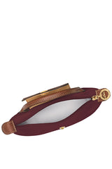 Longchamp Le Pliage Original Pouch With Handle Burgundy