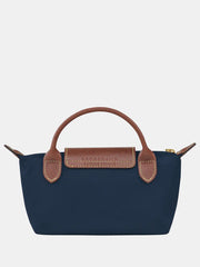 Longchamp Le Pliage Original Pouch With Handle Navy