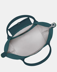 Longchamp Le Pliage Green Medium Tote Bag Peacock