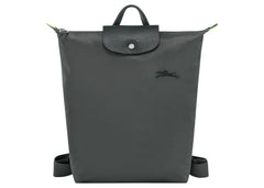 Longchamp Le Pliage Green M Backpack Graphite