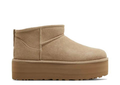 UGG Classic Ultra Mini Platform Boot Sand (W)