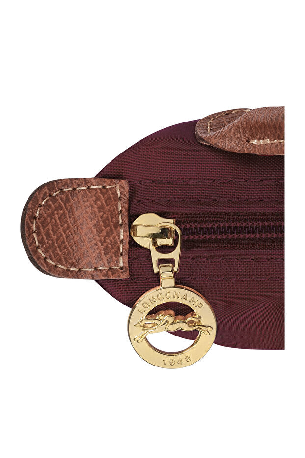 Longchamp Le Pliage Original Pouch With Handle Burgundy
