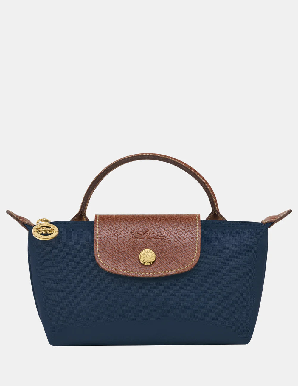 Longchamp Le Pliage Original Pouch With Handle Navy