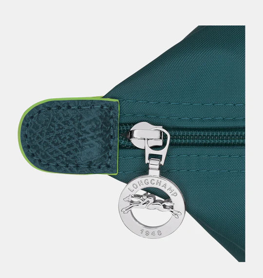 Longchamp Le Pliage Green Medium Tote Bag Peacock