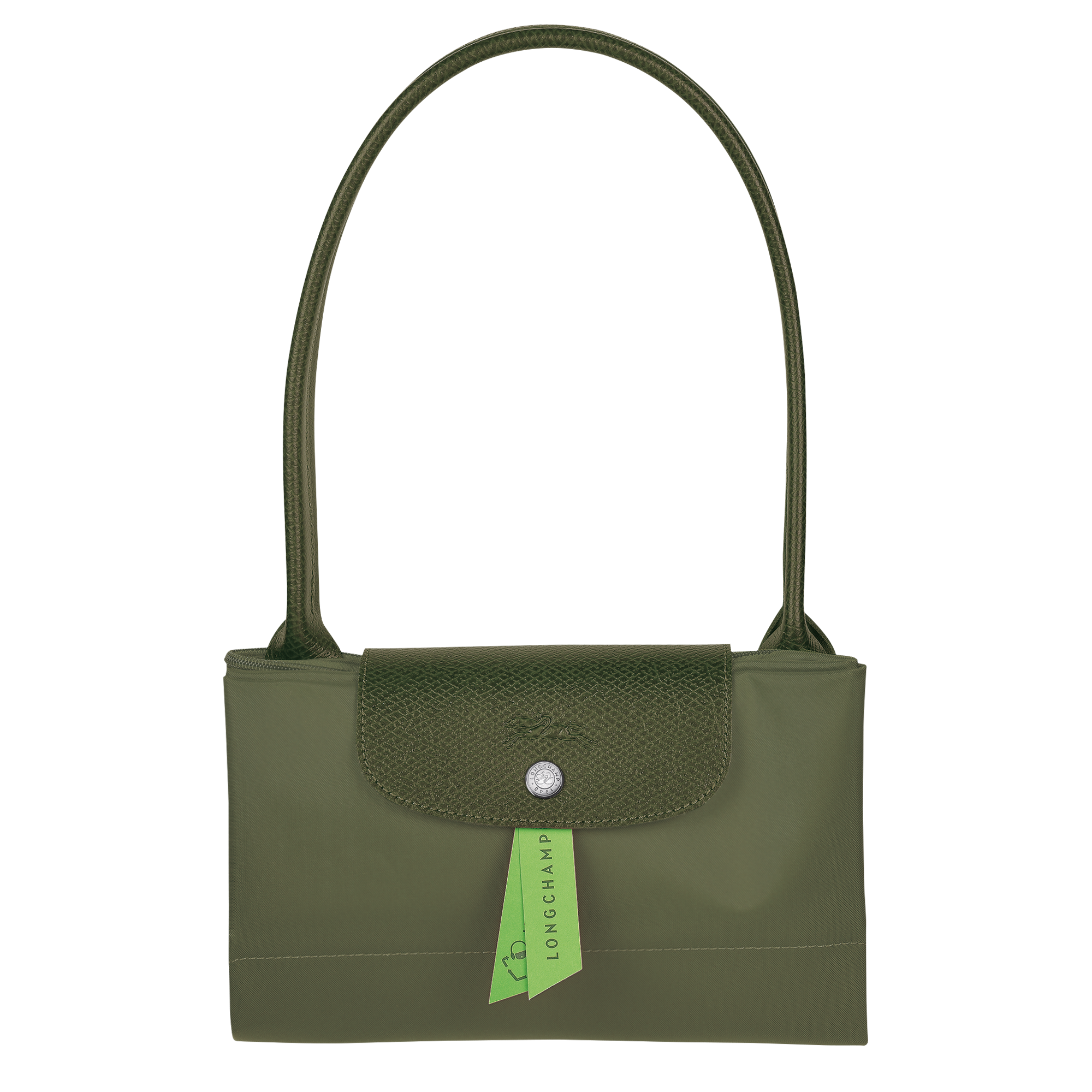 Longchamp Le Pliage Green Small Handbag Forest