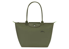 Longchamp Le Pliage Green Large Tote Bag Forest