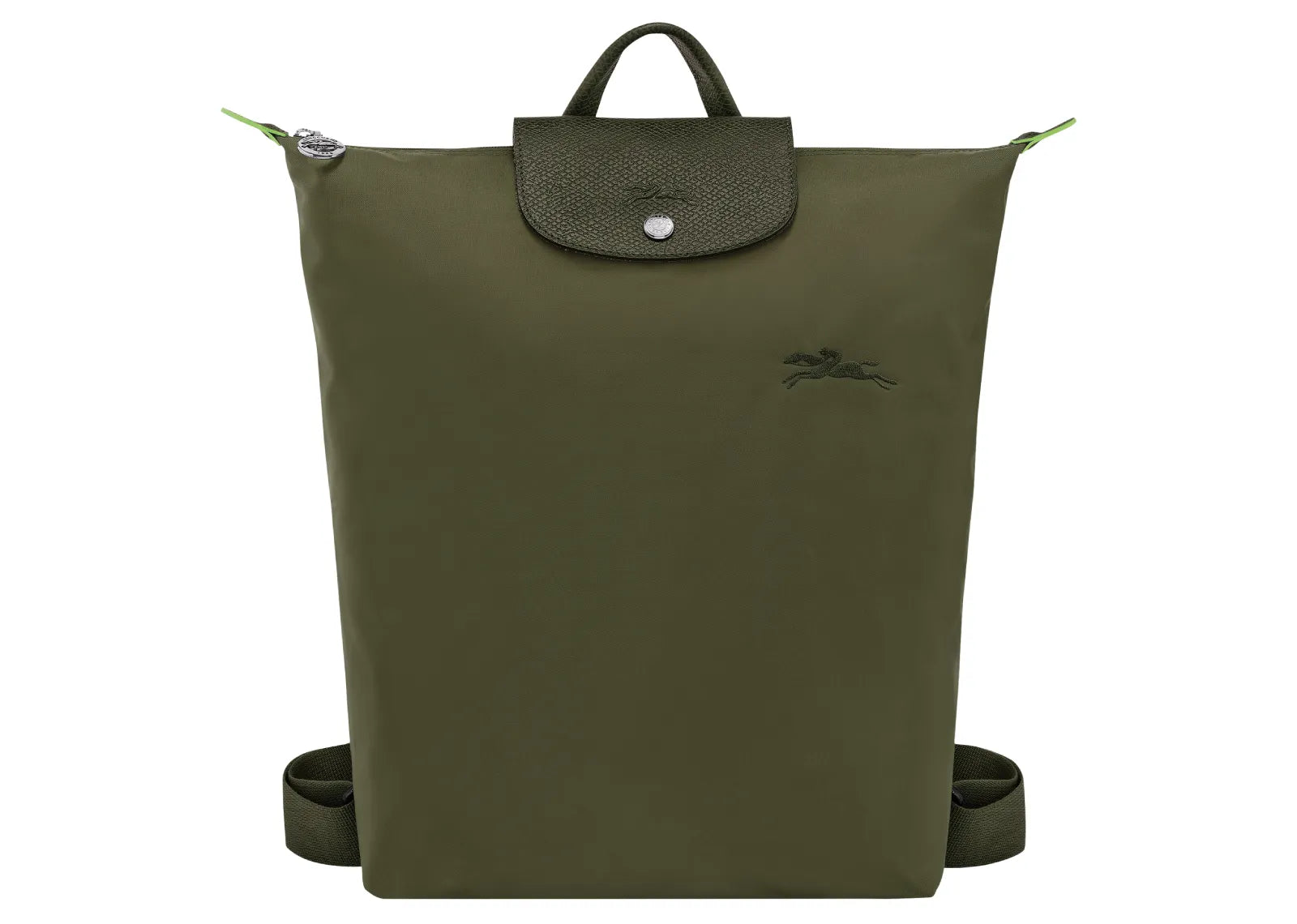 Longchamp Le Pliage Green M Backpack Forest