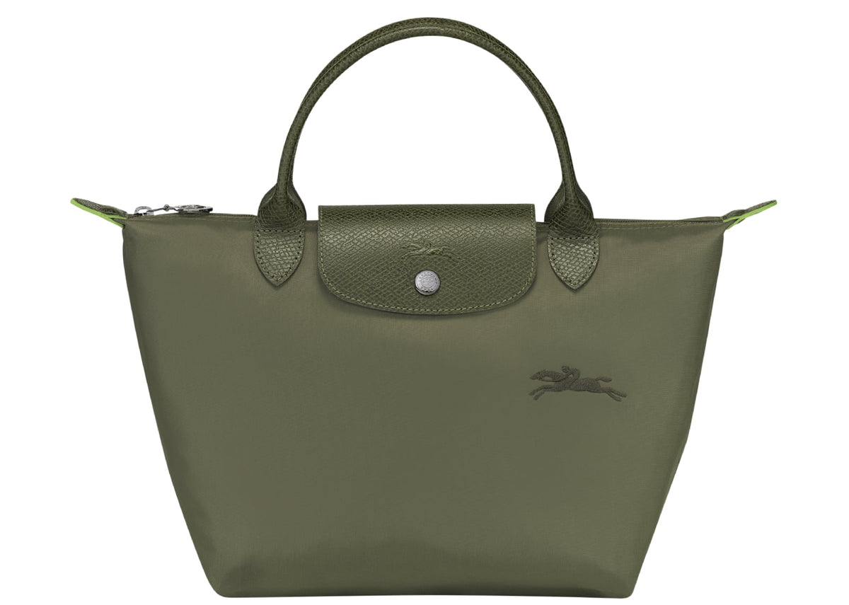 Longchamp Le Pliage Green Small Handbag Forest