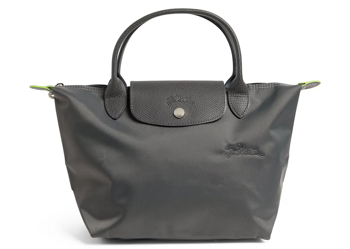 Longchamp Le Pliage Green Small Handbag Graphite