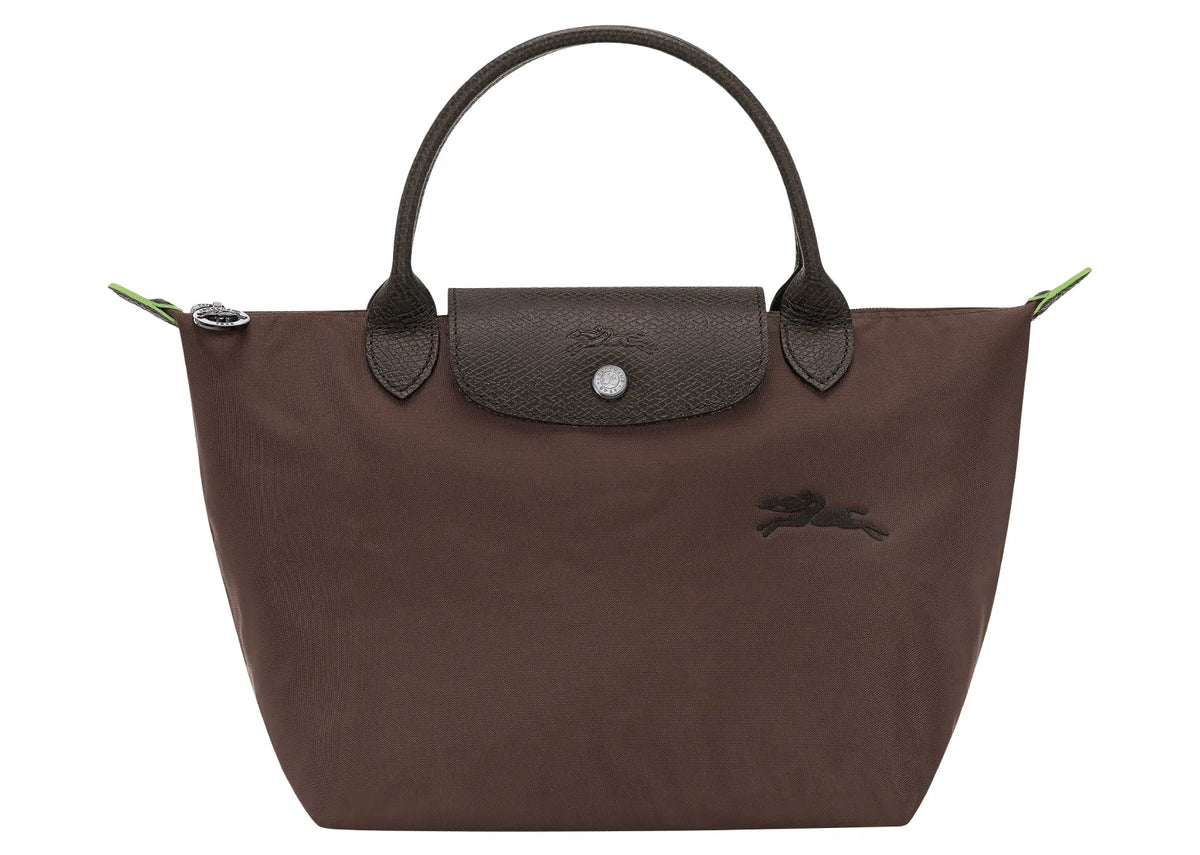 Longchamp Le Pliage Green Small Handbag Mocha