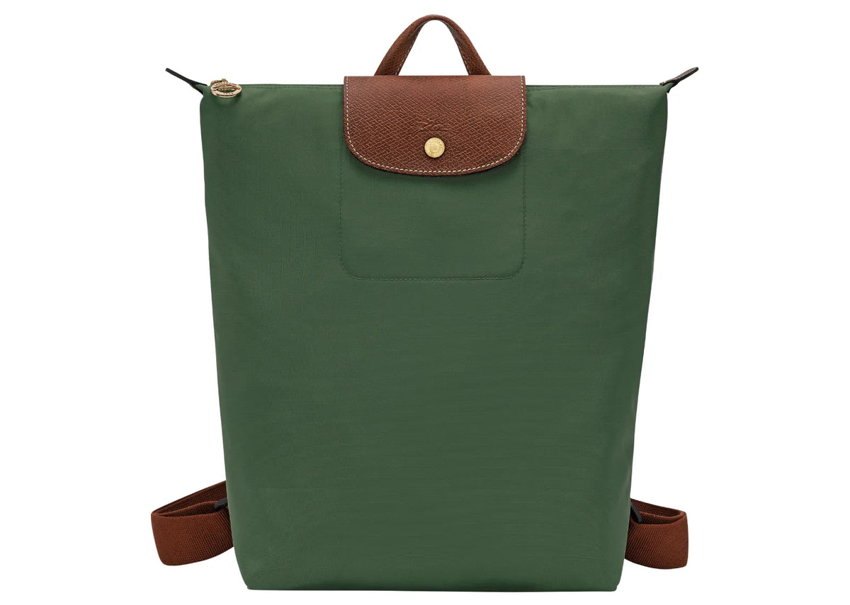 Longchamp Le Pliage Original M Backpack British Green
