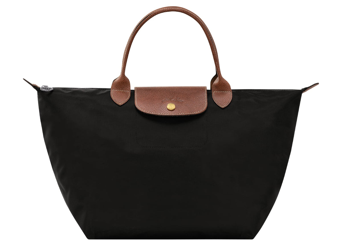 Longchamp Le Pliage Original Medium Handbag Black