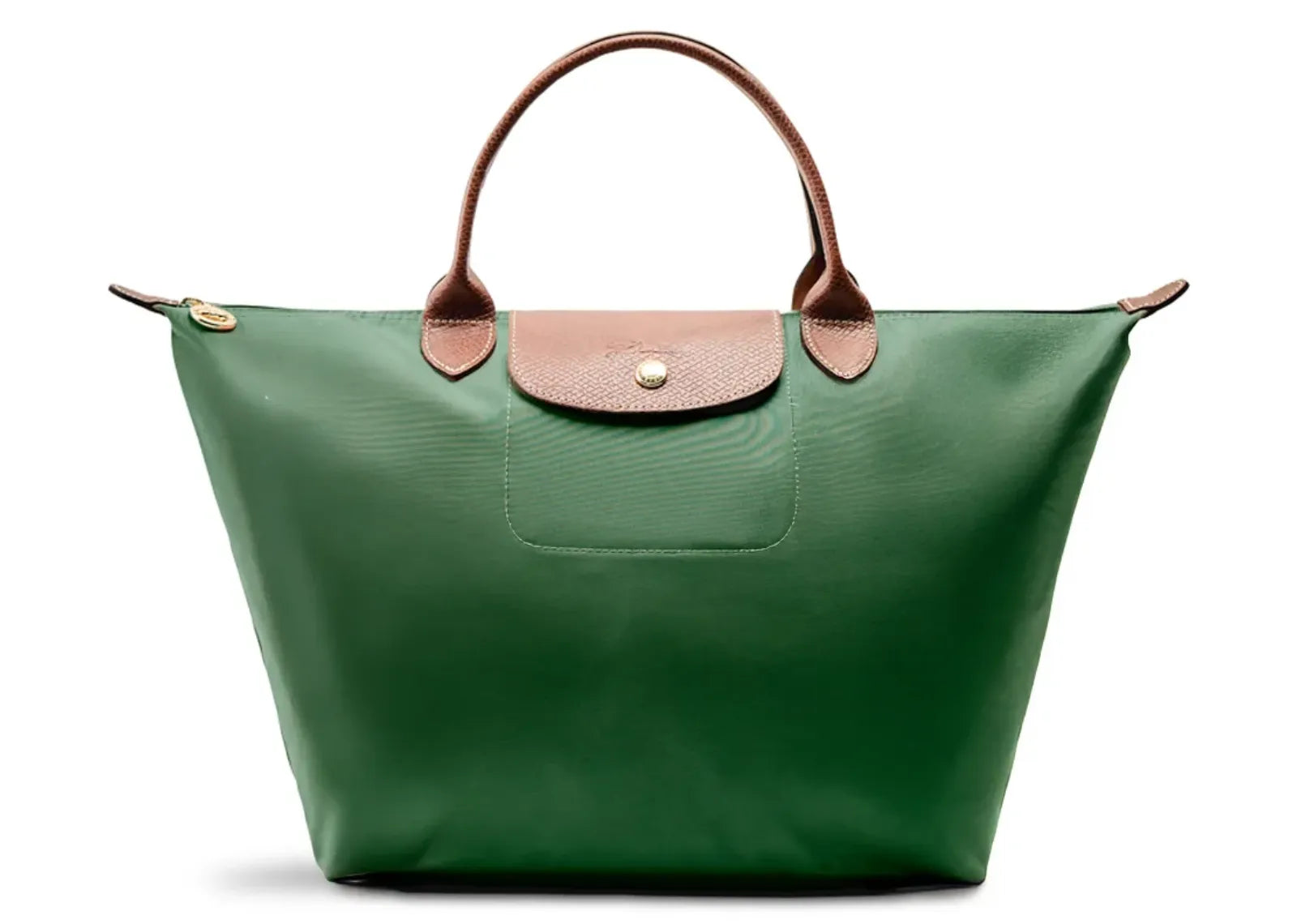 Longchamp Le Pliage Original Medium Handbag British Green