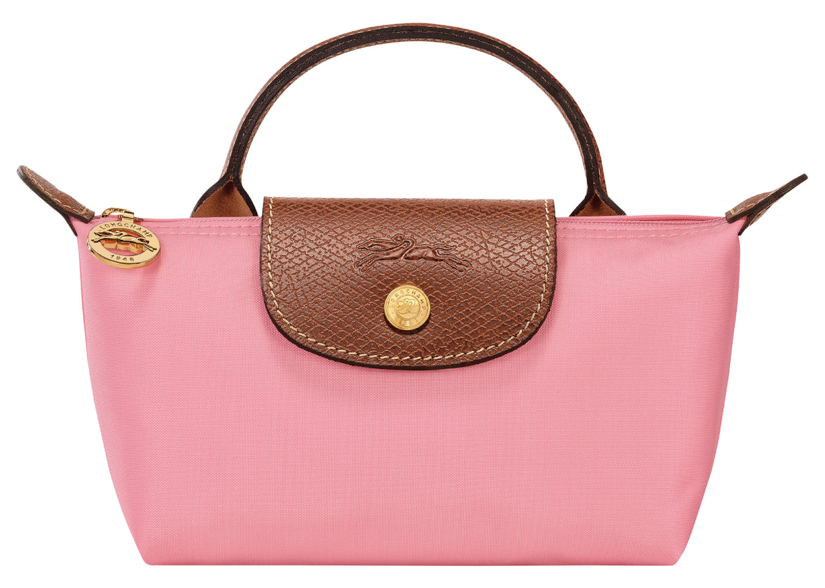 Longchamp Le Pliage Original Pouch with Handle Marshmallow