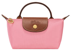 Longchamp Le Pliage Original Pouch with Handle Marshmallow