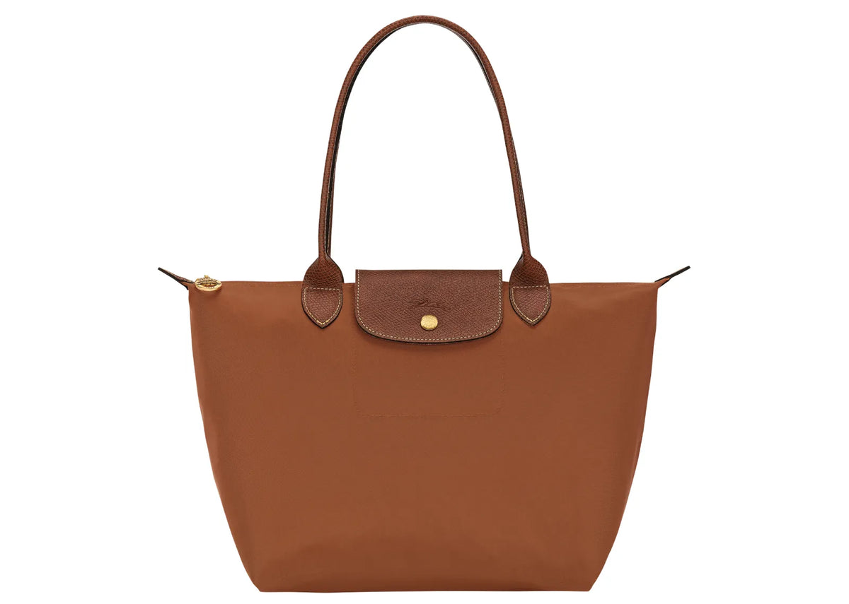 Longchamp Le Pliage Original Medium Tote Bag Cognac